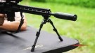  Spartan Javelin Pro Hunt Tac Bipod Long - Black, (No adapter) thumbnail