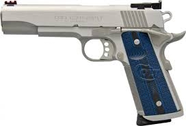 Colt 1911 Gold Cup Trophy, Stainless, 5'' 45 ACP