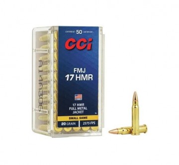 CCI 17 HMR FMJ 20 GR FMJ 500 stk